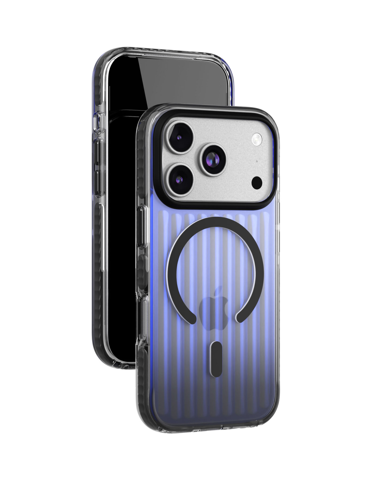 Фото Чехол защитный VLP Pulse Case с MagSafe для iPhone 17 Pro, черный На фото изображено Чехол защитный VLP Pulse Case с MagSafe для iPhone 17 Pro, черный