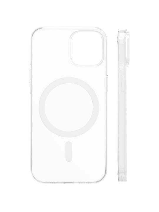 Чехол защитный VLP Crystal case с MagSafe для iPhone 14 Plus, прозрачный