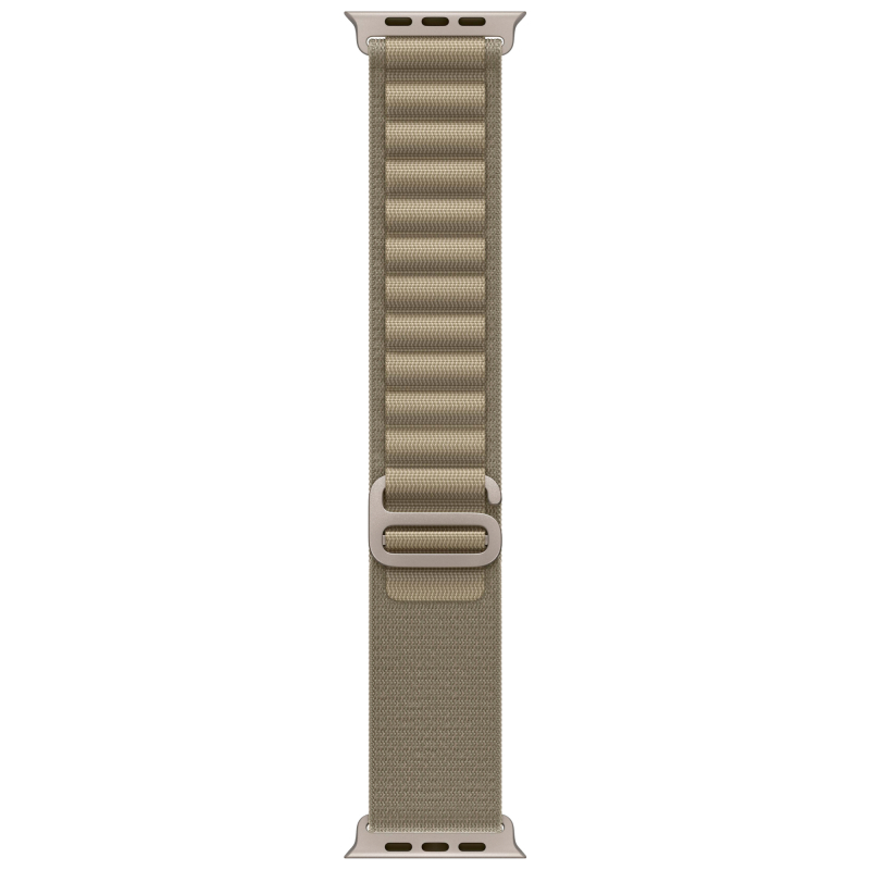 Apple Watch Ultra 2 GPS + Cellular, 49 мм, корпус из титана, ремешок Alpine цвет оливковый, L