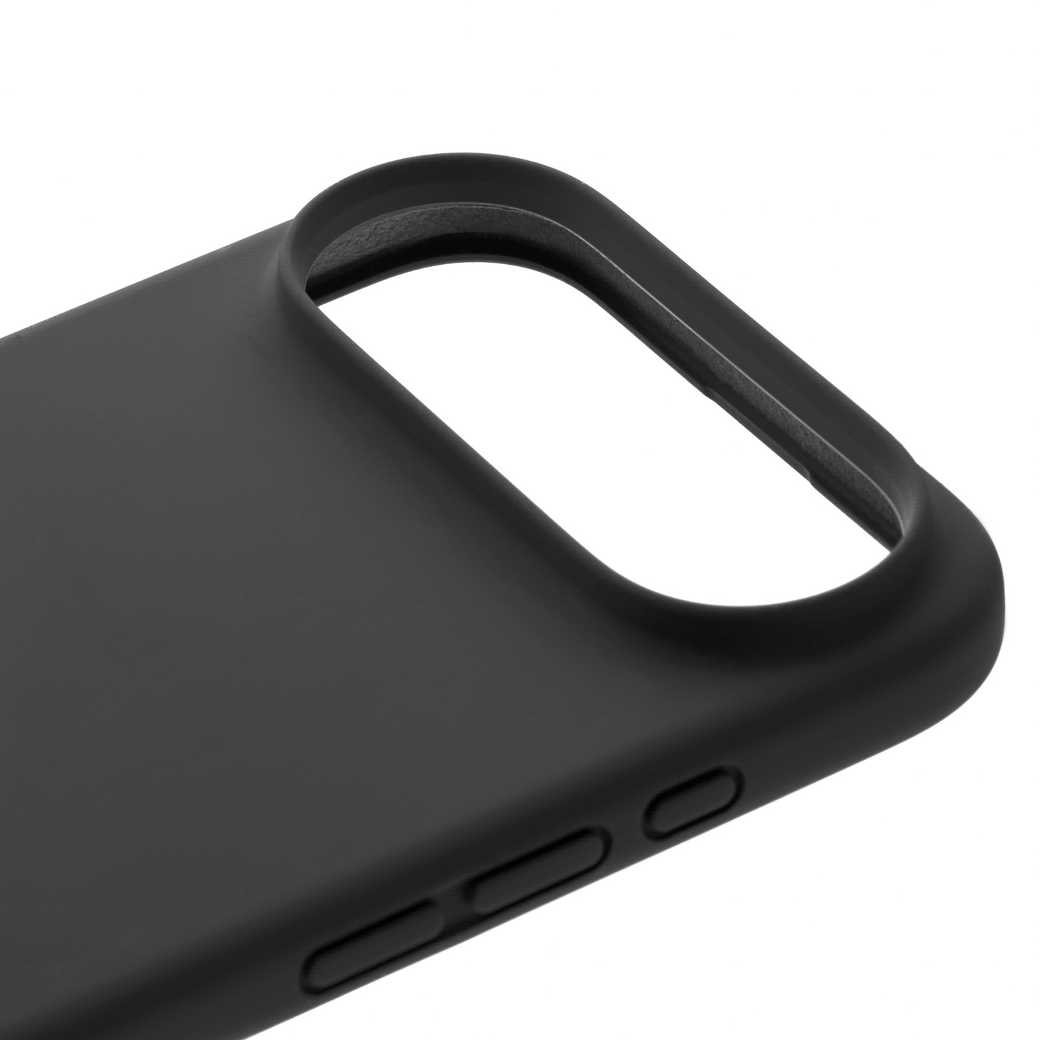 На фото изображено Чехол защитный uBear Touch Mag Case для iPhone 17 Air, MagSafe, черный