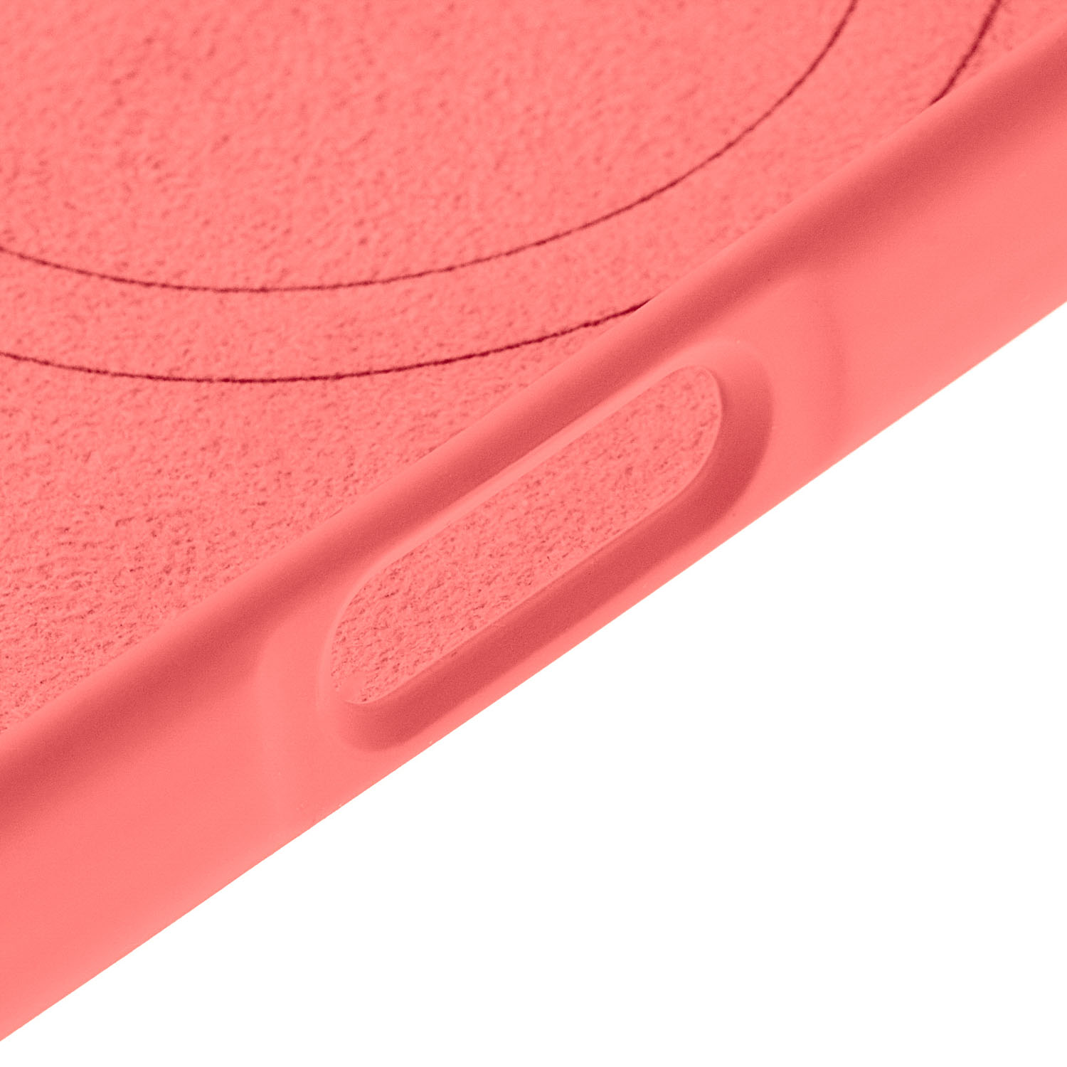 Чехол защитный uBear Touch Mag Case для iPhone 16 Pro, коралловый