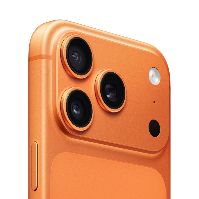 На фото изображено Apple iPhone 17 Pro, 512 ГБ, Космический оранжевый
