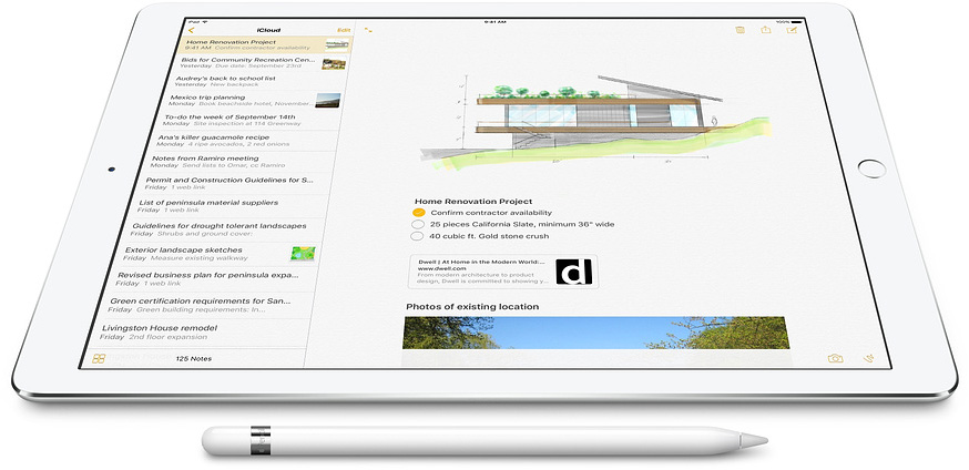 Стилус Apple Pencil (1-го поколения), белый