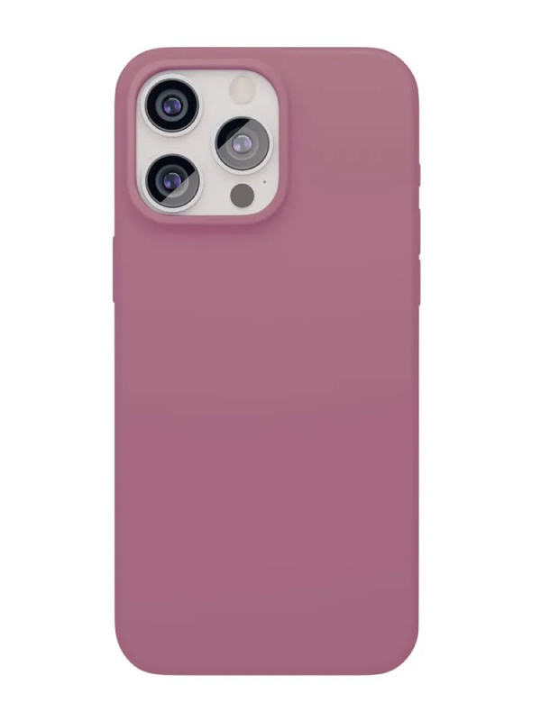 Чехол защитный VLP Aster Case с MagSafe для iPhone 15 Pro Max, пудровый