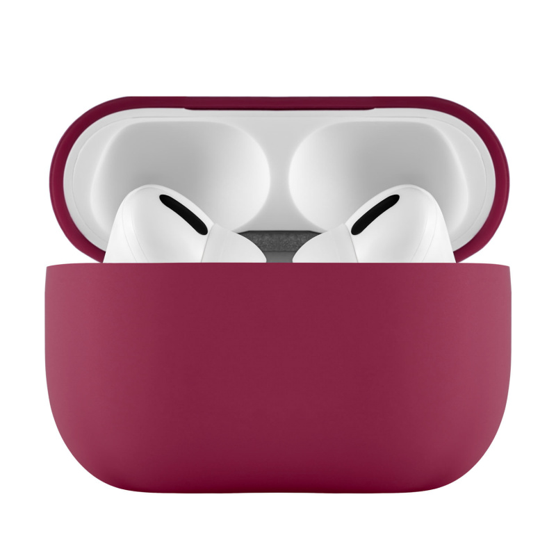 Защитный чехол uBear AirPods Pro 2 Touch Pro Silicone Case, марсала