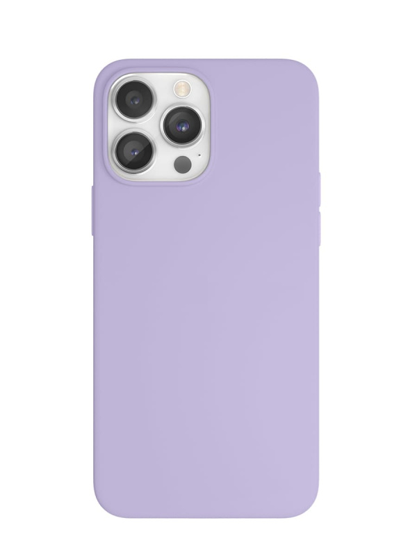 Чехол защитный VLP Silicone case с MagSafe для iPhone 14 Pro Max, сиреневый