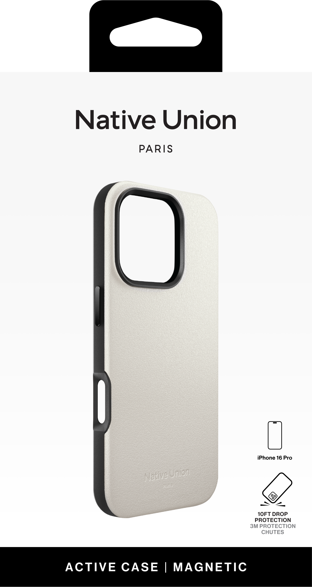 Чехол Native Union Active Case MagSafe для iPhone 16 Pro, песчаник
