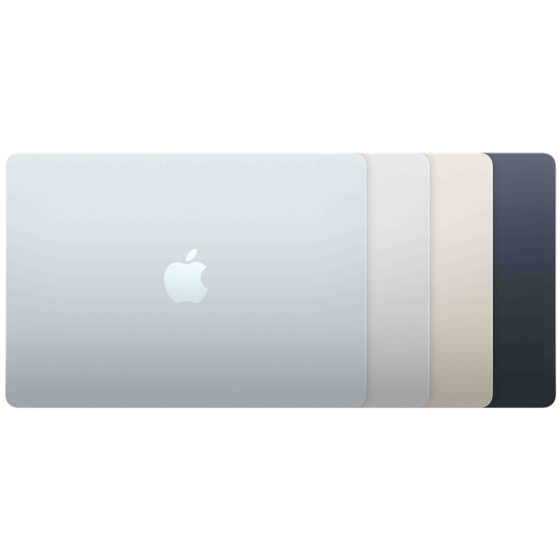 На фото изображено Apple MacBook Air 13" (M5, 10C / 8C, 2026) 16 ГБ, 512 ГБ SSD, Небесно-голубой