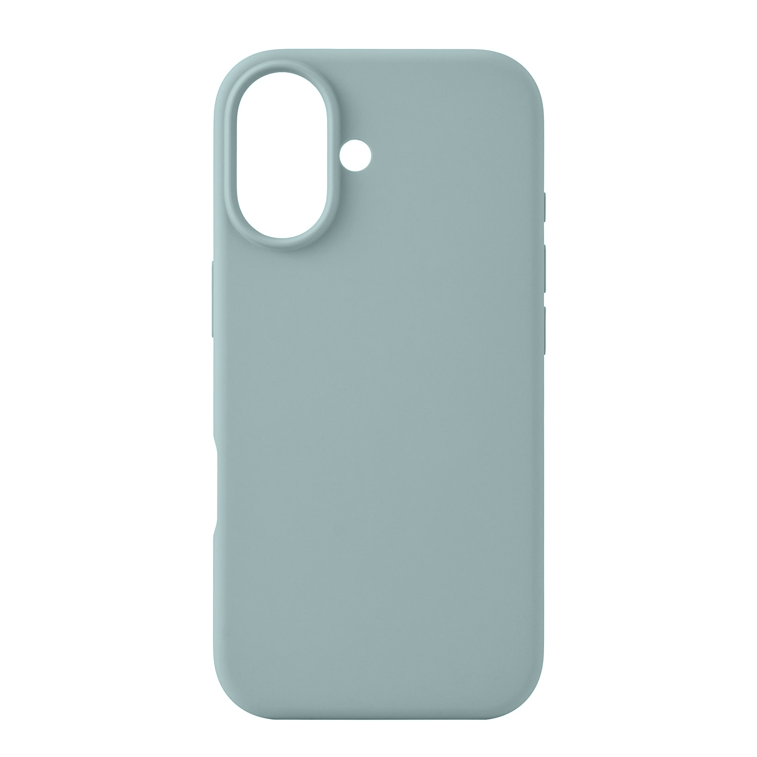 На фото изображено Чехол защитный uBear Touch Mag Case для iPhone 17 MagSafe, холодная мята