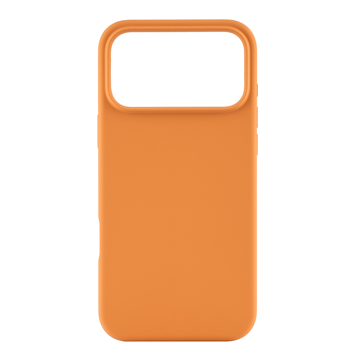 На фото изображено Чехол защитный uBear Touch Mag Case для iPhone 17 Pro Max, MagSafe, оранжевый