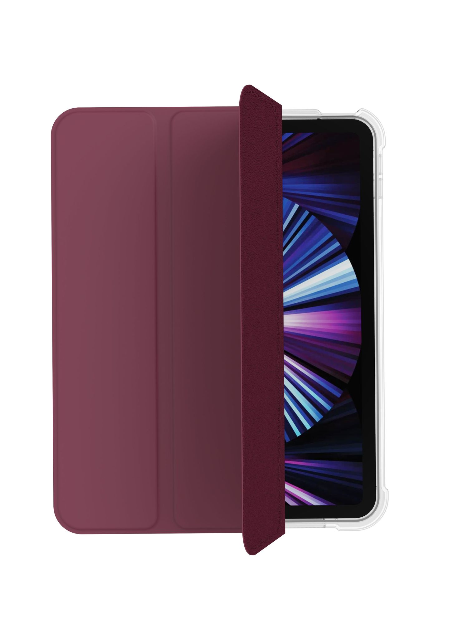 Чехол защитный VLP Dual Folio для iPad mini 6, марсала