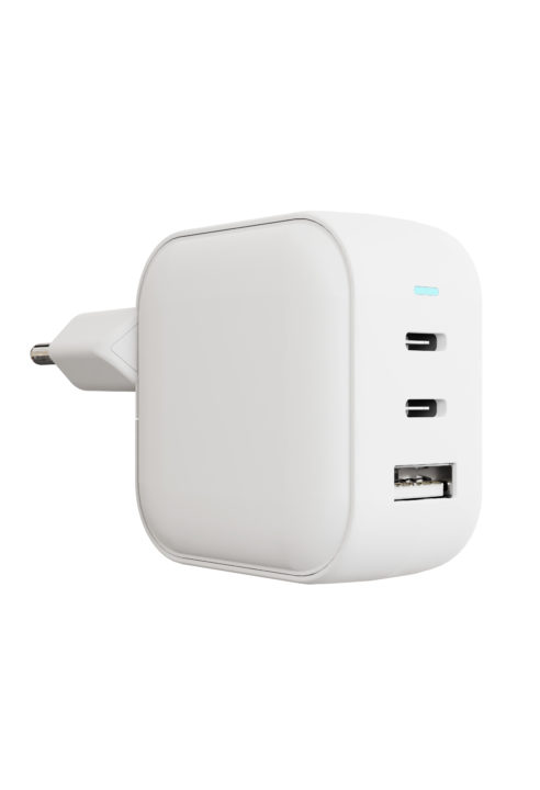 Сетевое зарядное устройство VLP G-Charge 65Вт 2 USB-C, USB-A, белый Сетевое зарядное устройство VLP G-Charge 65Вт 2 USB-C, USB-A, белый