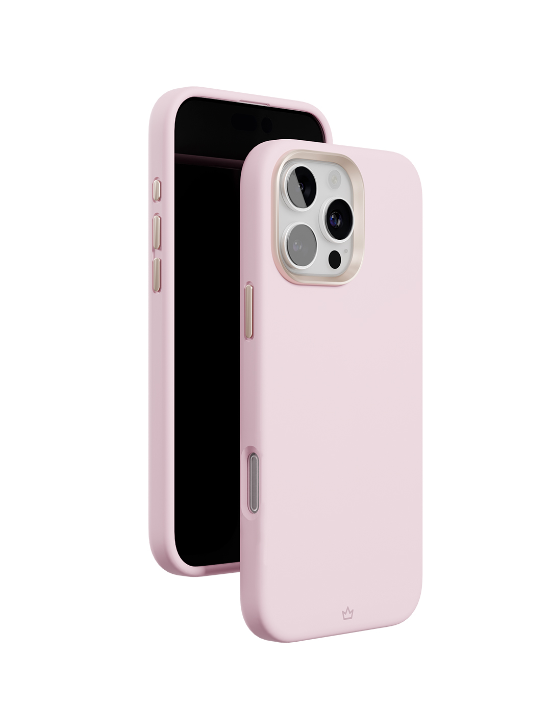 Чехол защитный VLP Aster Pro Case с MagSafe для iPhone 16 Pro Max, розовый