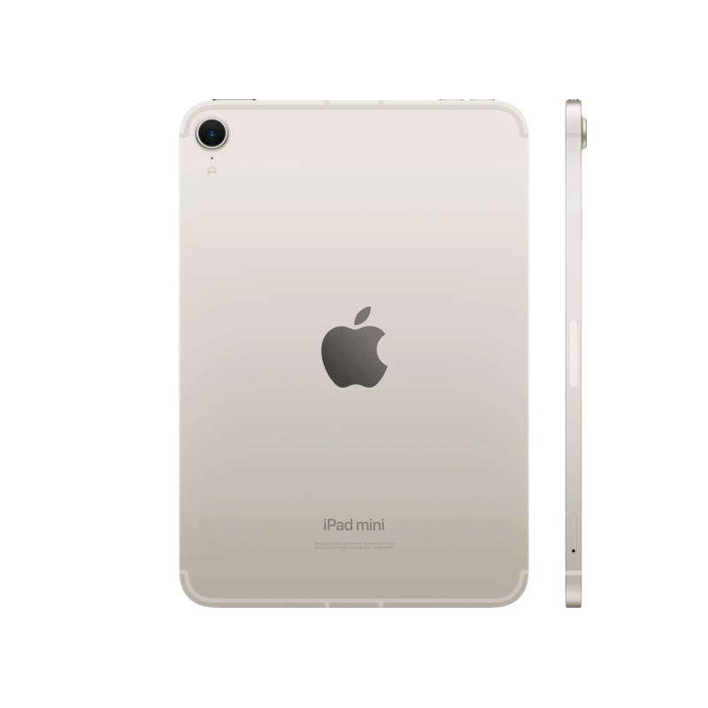Apple iPad mini 7 (2024) Wi-Fi+Cellular 128 ГБ, Сияющая звезда