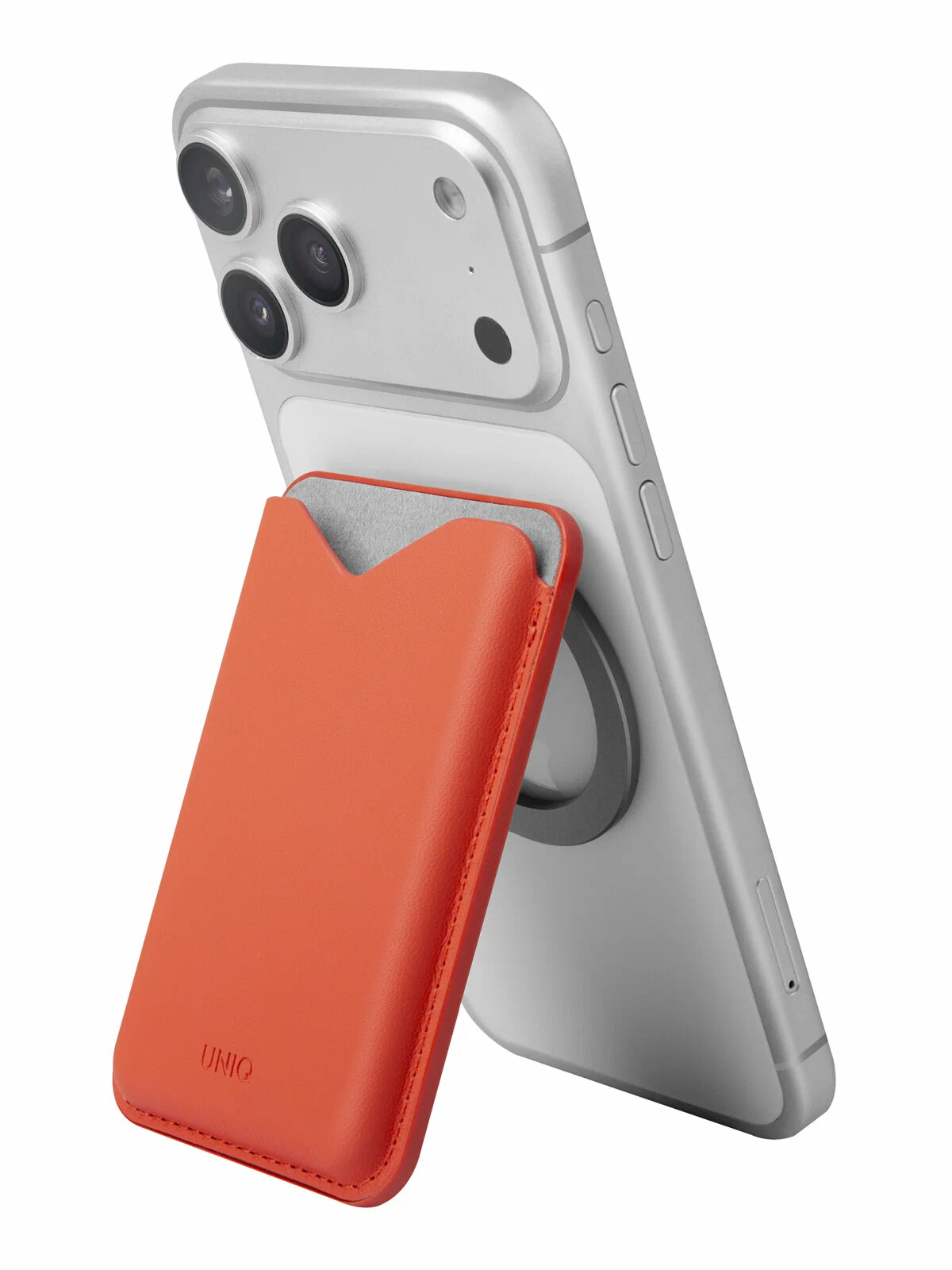 Фото Картхолдер Uniq Lyden EVO, Flame Orange На фото изображено Картхолдер Uniq Lyden EVO, Flame Orange