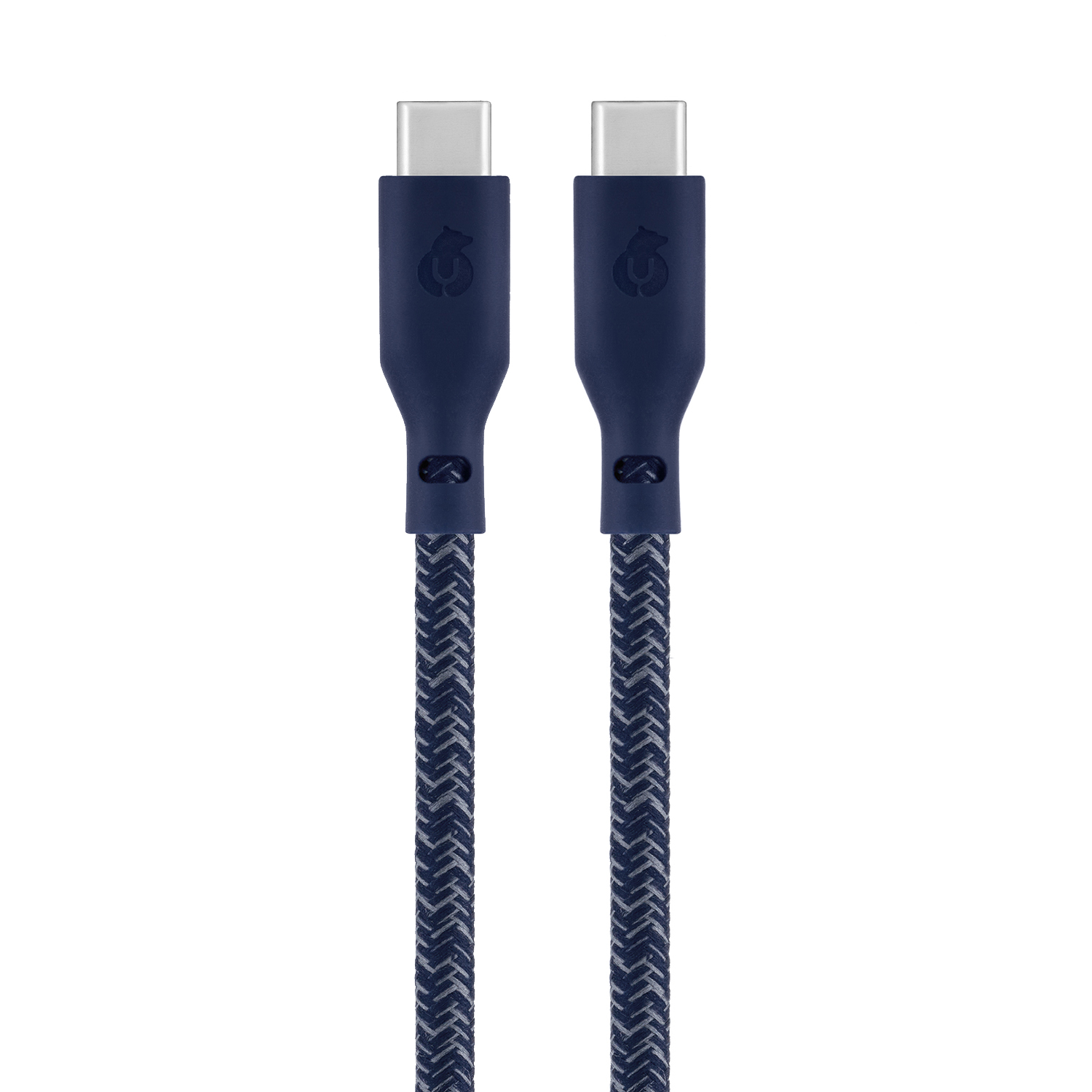 Зарядный кабель uBear Trend, USB-C/USB-С, 1,2м, синий