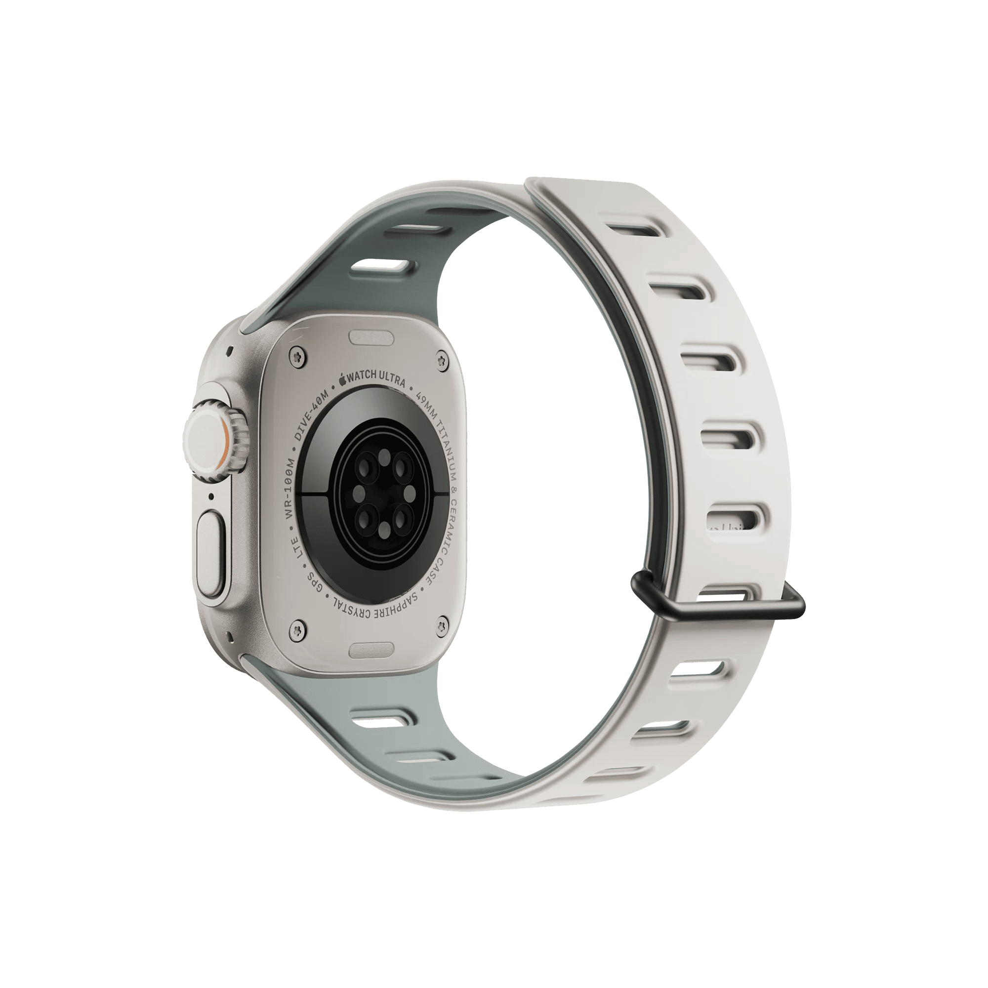 Ремешок Native Union для Apple Watch Magnetic 42/44/45/49мм, зеленый/серый