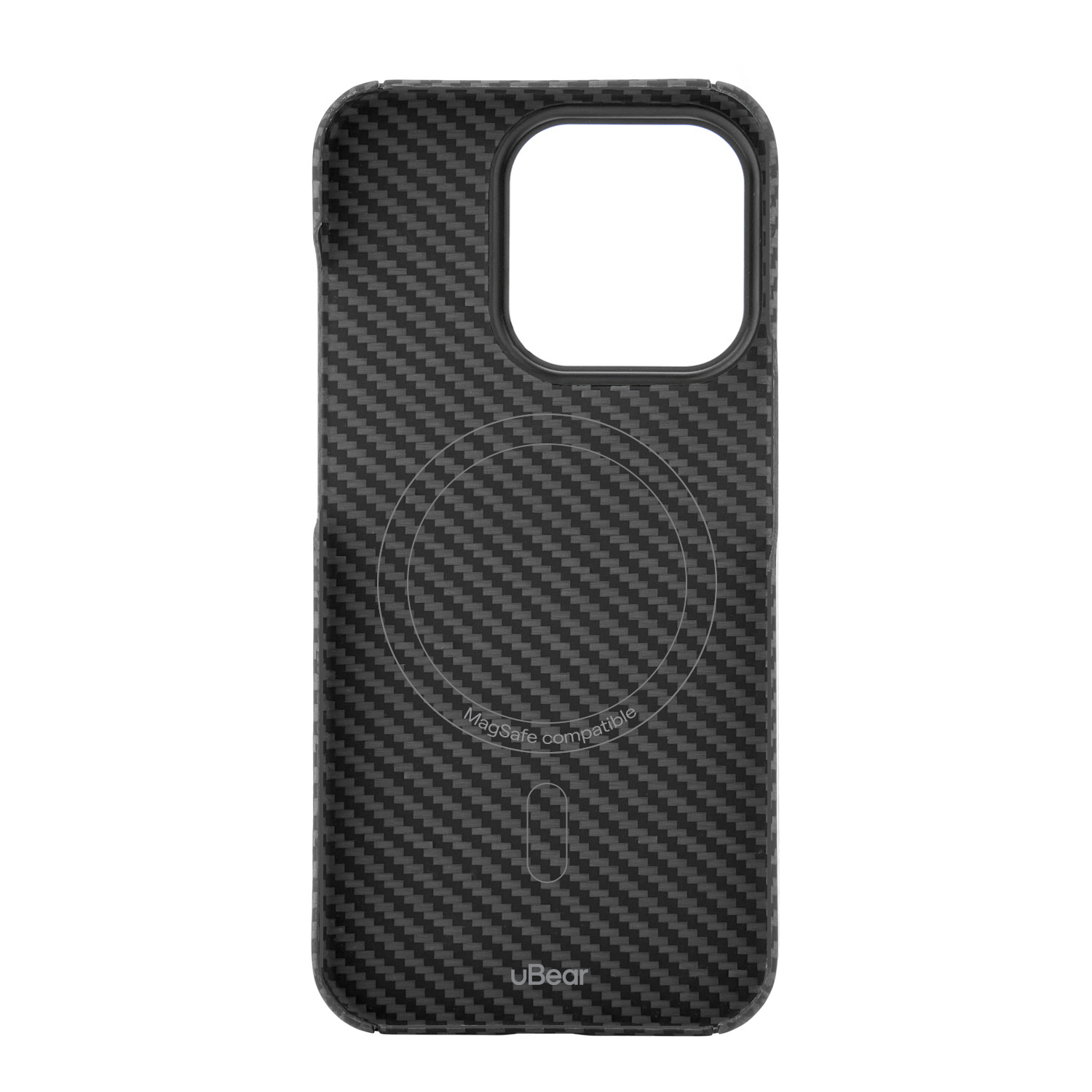  Чехол из арамидного волокна с поддержкой MagSafe uBear Supreme Case для iPhone 15 Pro