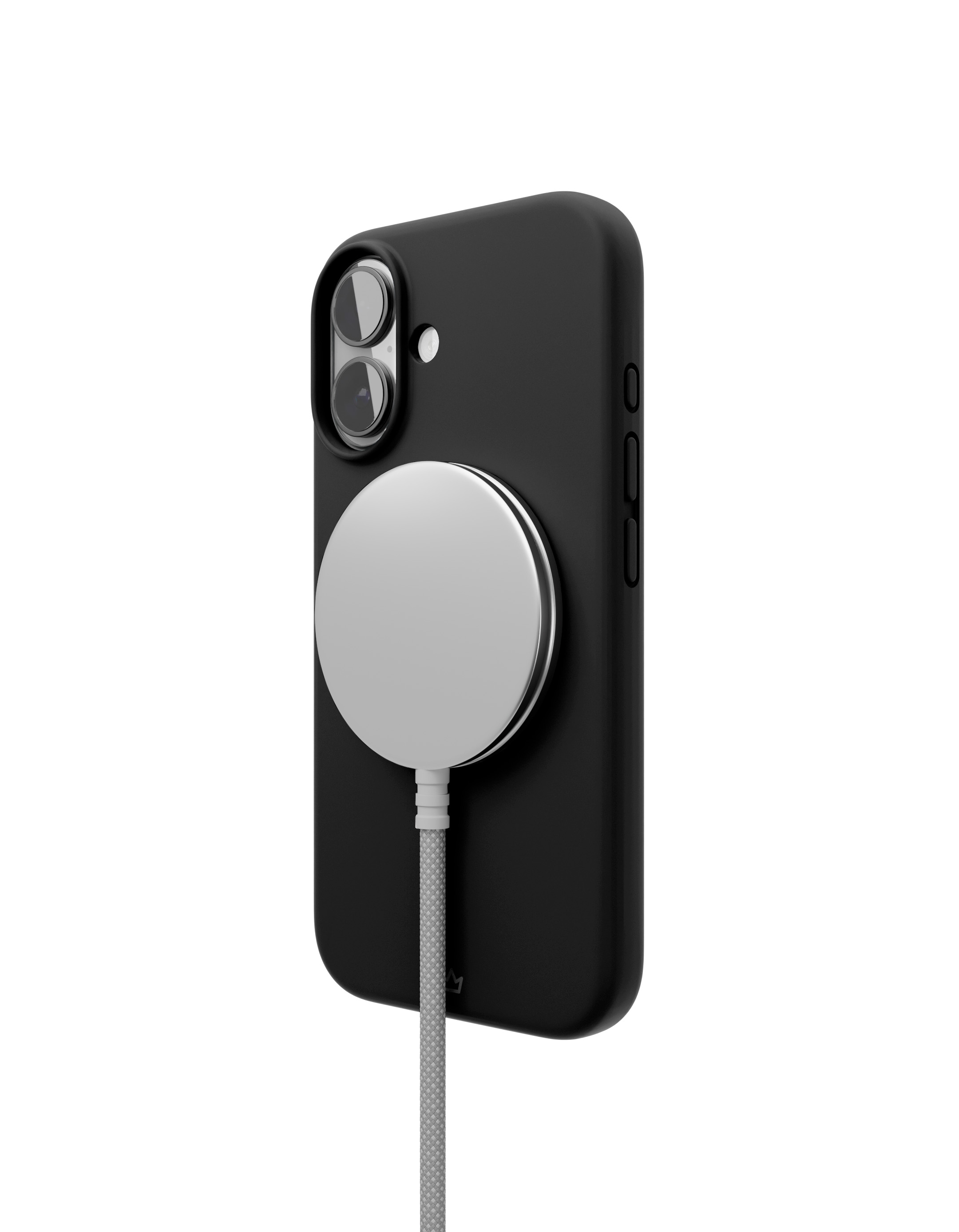 Чехол защитный VLP Aster Case с MagSafe для iPhone 16, черный
