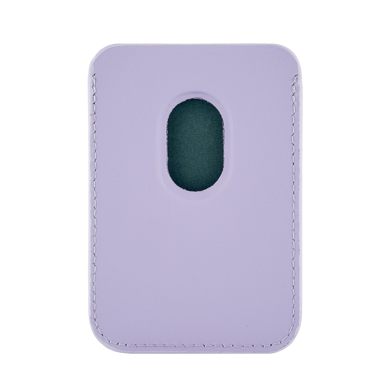 Магнитный кардхолдер uBear Leather Shell, фиолетовый