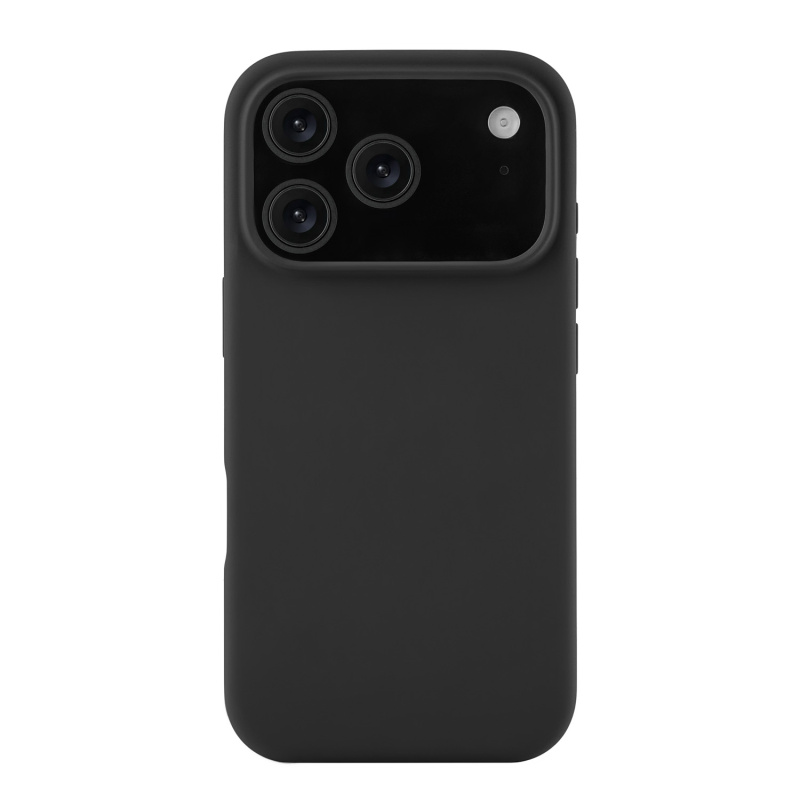 На фото изображено Чехол защитный uBear Touch Mag Case для iPhone 17 Pro, MagSafe, черный