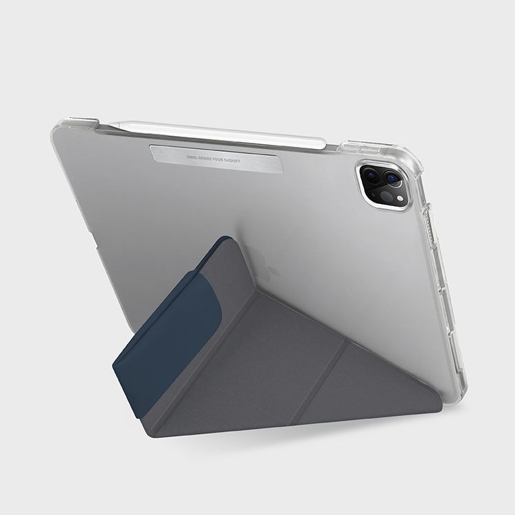 Чехол Uniq для iPad Pro 11 (2022/21) Camden Anti-microbial, синий