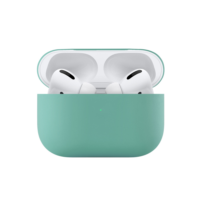 Ультратонкий силиконовый чехол uBear Touch Case for AirPods Pro, мятный