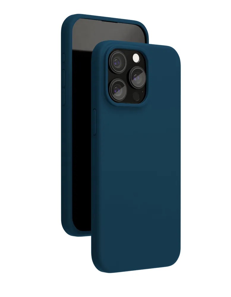 Чехол защитный VLP Aster Case с MagSafe для iPhone 15 Pro Max, темно-синий