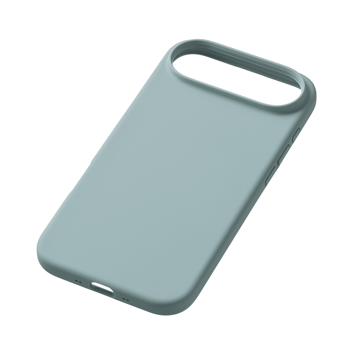 На фото изображено Чехол защитный uBear Touch Mag Case для iPhone 17 Air, MagSafe, холодная мята