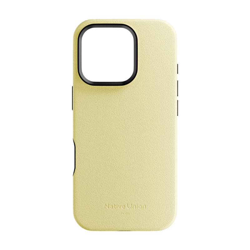 Чехол Native Union Active Case MagSafe для iPhone 16 Pro, лимон