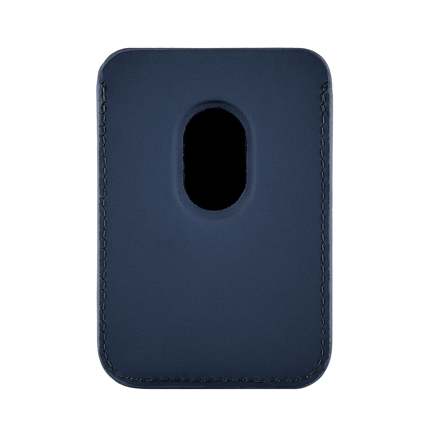 Магнитный кардхолдер uBear Leather Shell, синий