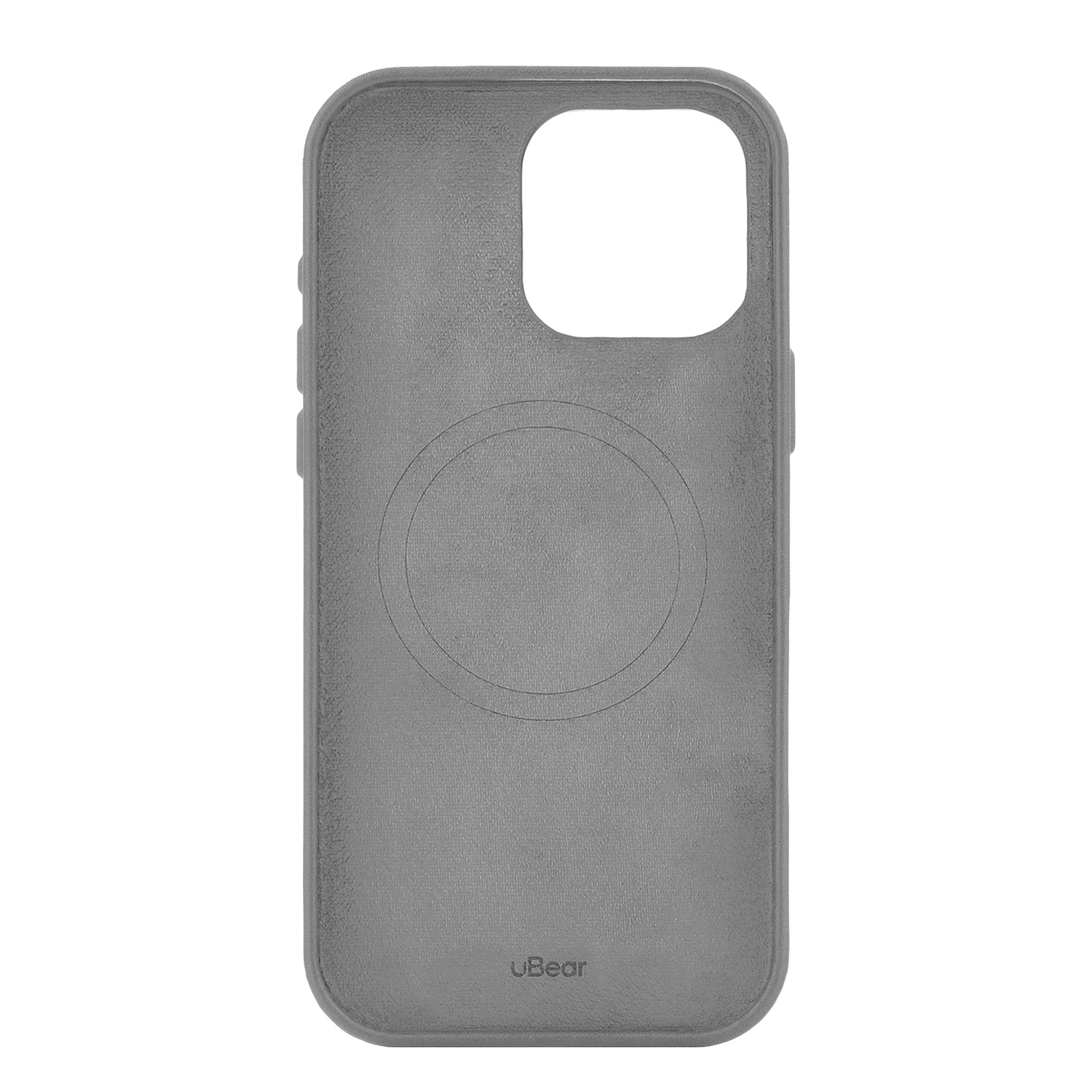Чехол защитный uBear Capital Case для iPhone 16 Pro Max, серый
