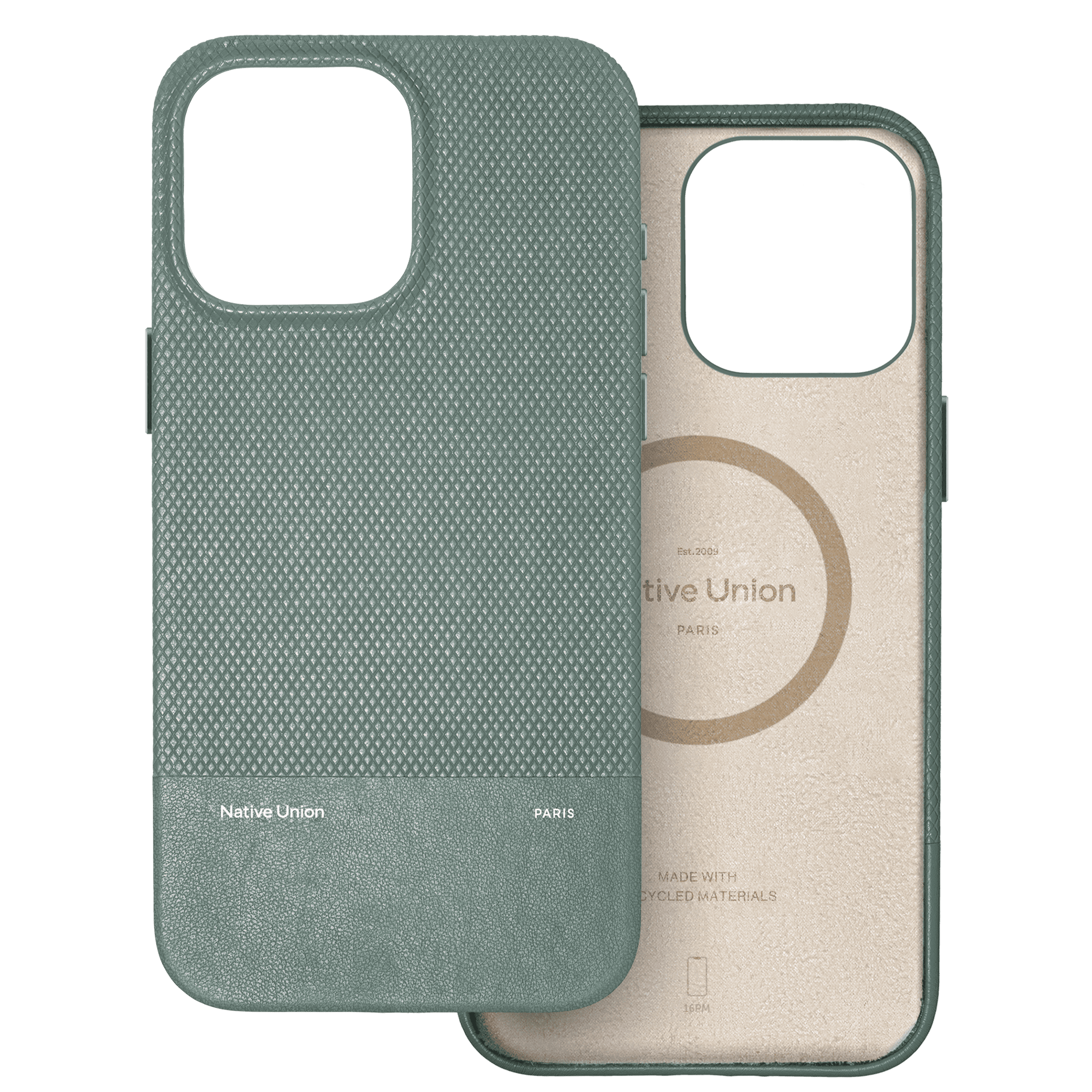 Чехол Native Union (RE)Classic Case MagSafe для iPhone 16 Pro Max, зеленый