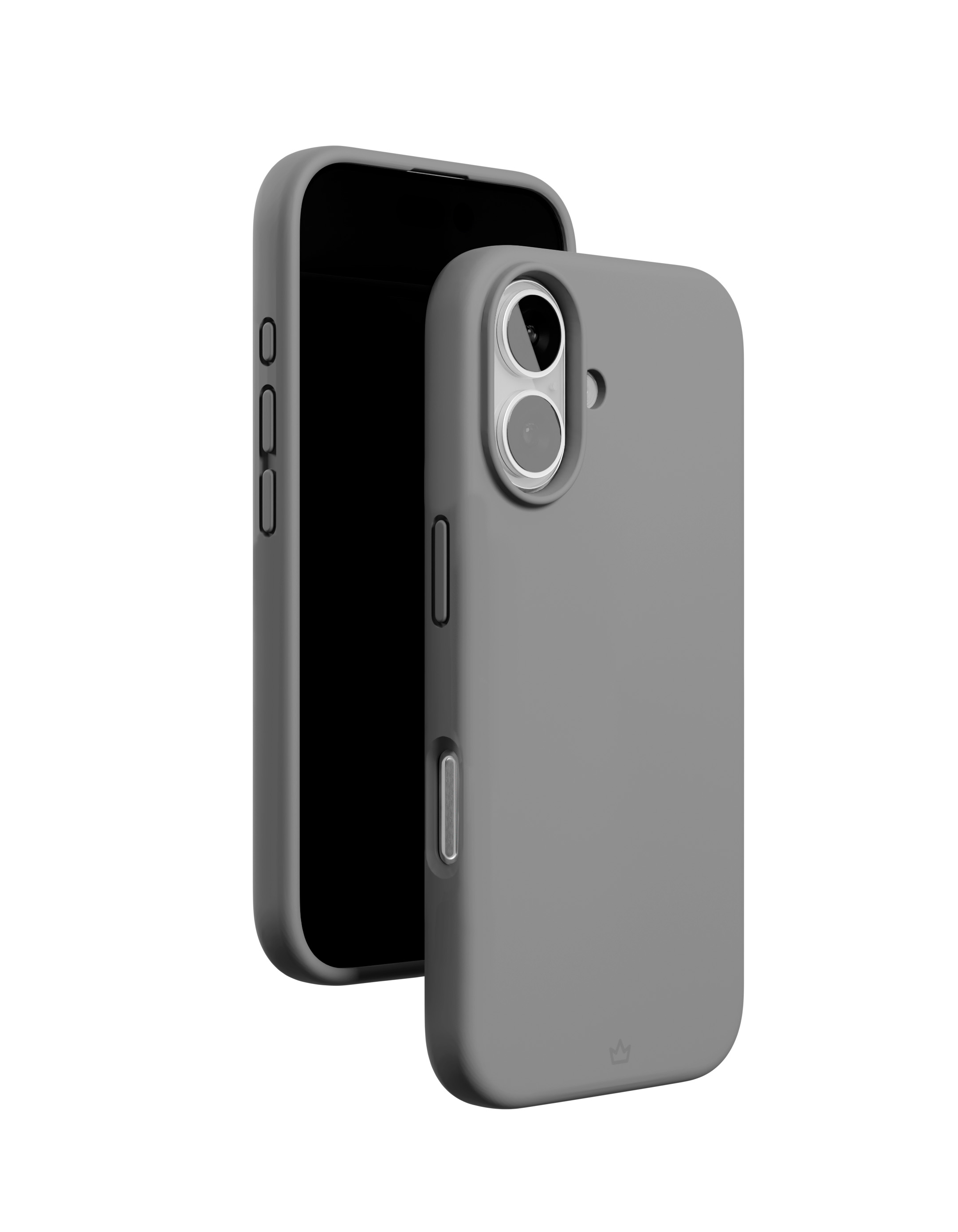 Чехол защитный VLP Aster Case с MagSafe для iPhone 16, серый