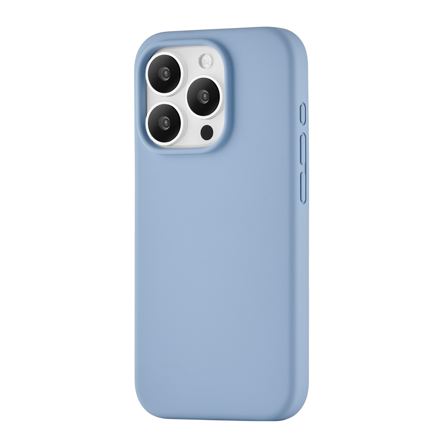 Чехол защитный uBear Touch Mag Case для iPhone 15 Pro, голубой