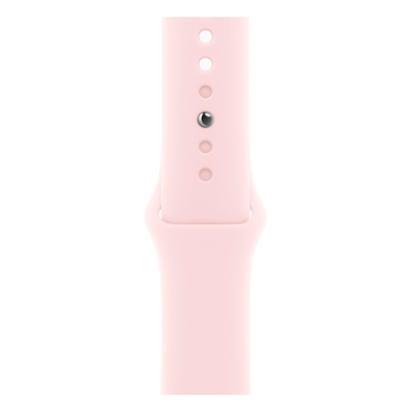 Apple Watch Series 9, 45 мм, корпус из алюминия цвета «Розовый», спортивный ремешок, размер M/L