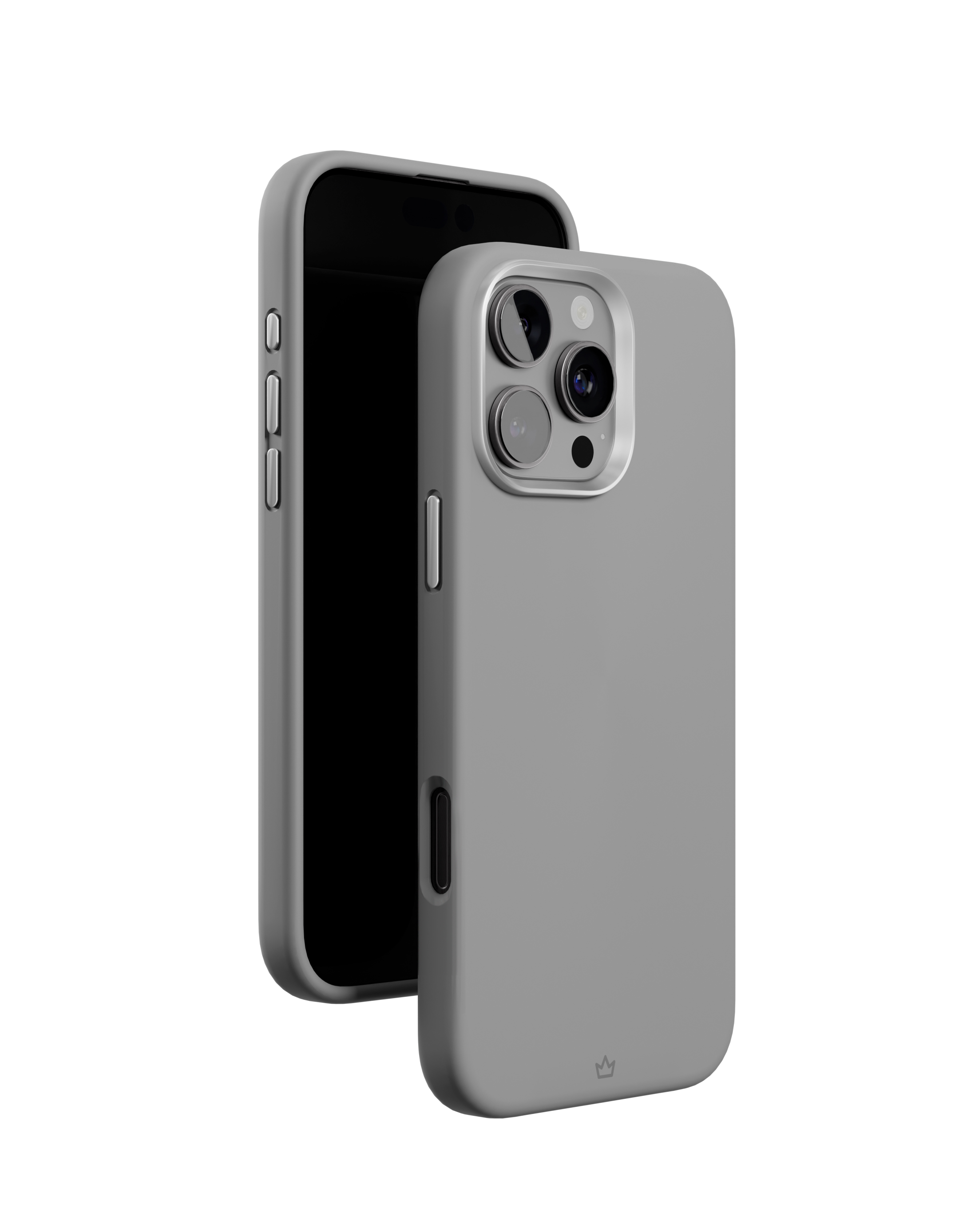 Чехол защитный VLP Aster Pro Case с MagSafe для iPhone 16 Pro Max, серый