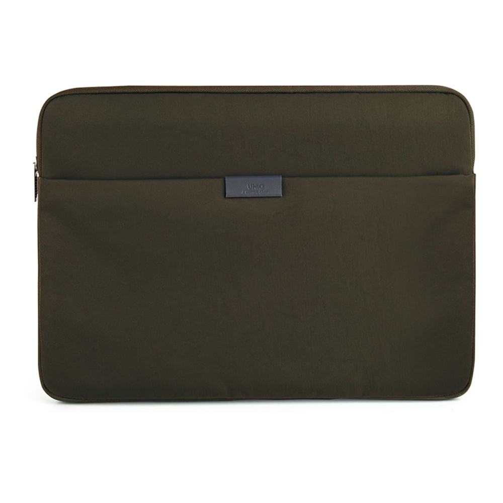 Сумка-чехол Uniq для ноутбуков 14" Bergen Nylon Laptop Sleeve, зеленый