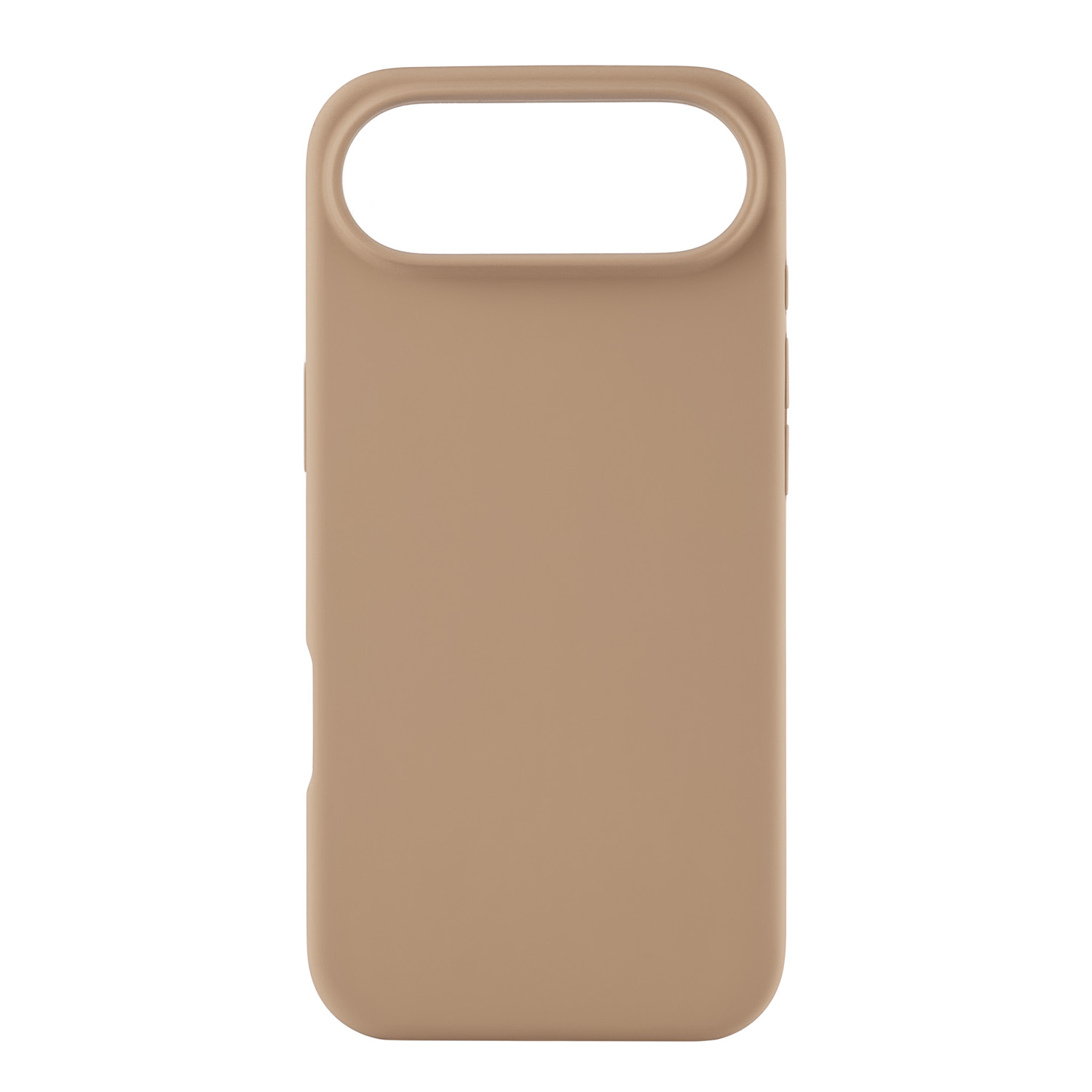 На фото изображено Чехол защитный uBear Touch Mag Case для iPhone 17 Air, MagSafe, латте