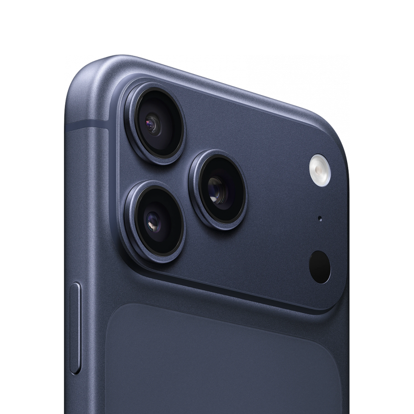 На фото изображено Apple iPhone 17 Pro Max, 1 ТБ, Тёмно-синий