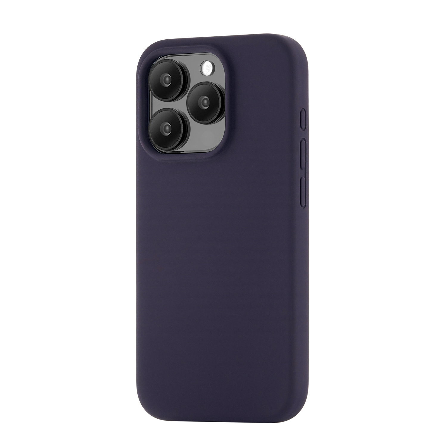 Чехол защитный uBear Touch Mag Case для iPhone 15 Pro, темно-фиолетовый