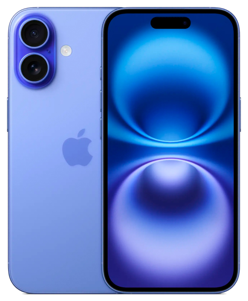 Apple iPhone 16, 256 ГБ, Ультрамарин Apple iPhone 16, 256 ГБ, Ультрамарин