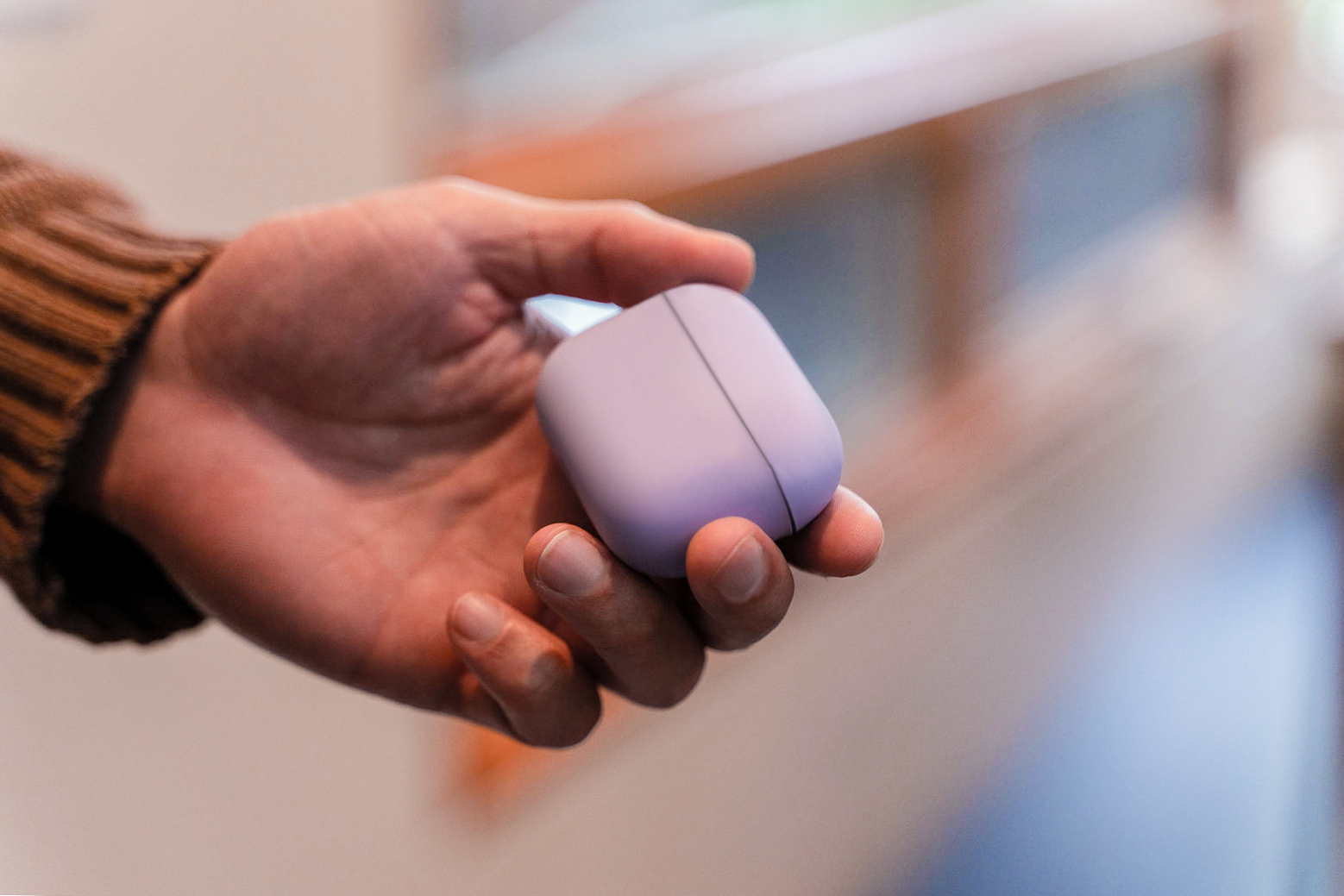 Защитный чехол uBear AirPods Pro 2 Touch Pro Silicone Case, фиолетовый