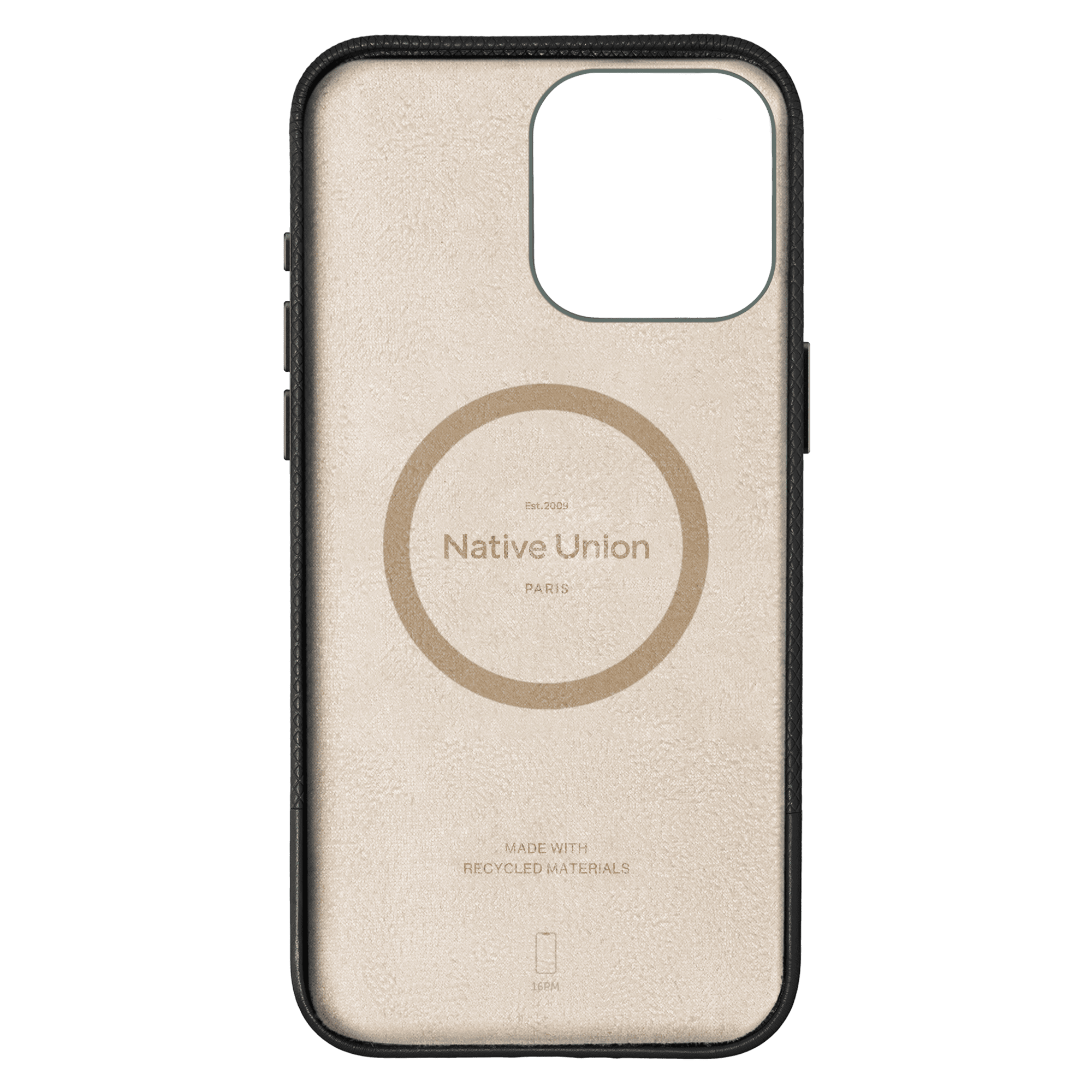 Чехол Native Union (RE)Classic Case MagSafe для iPhone 16 Pro Max, чёрный