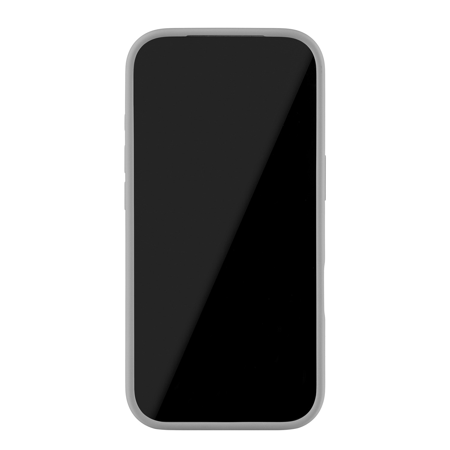 На фото изображено Чехол защитный uBear Touch Mag Case для iPhone 17 Pro, MagSafe, светло-серый