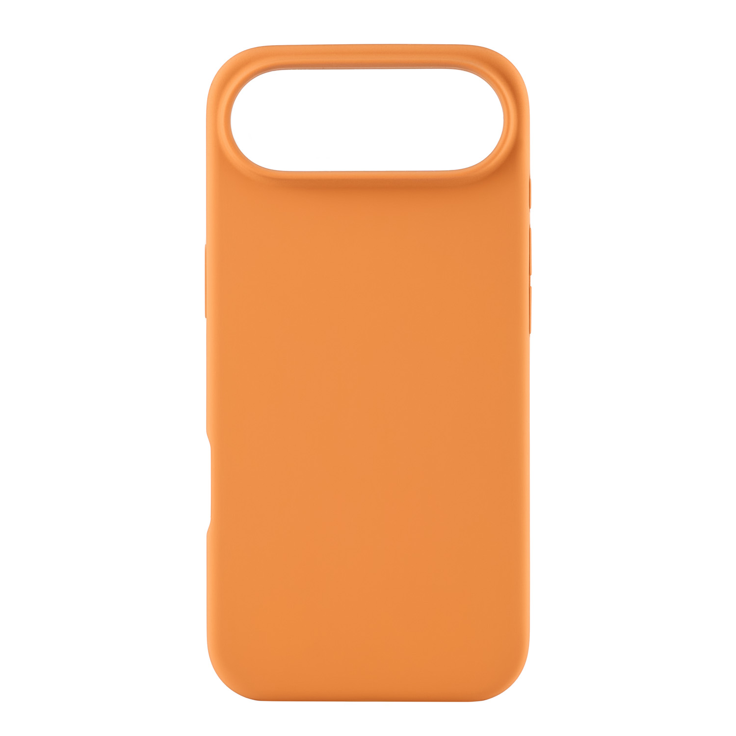 На фото изображено Чехол защитный uBear Touch Mag Case для iPhone 17 Air, MagSafe, оранжевый