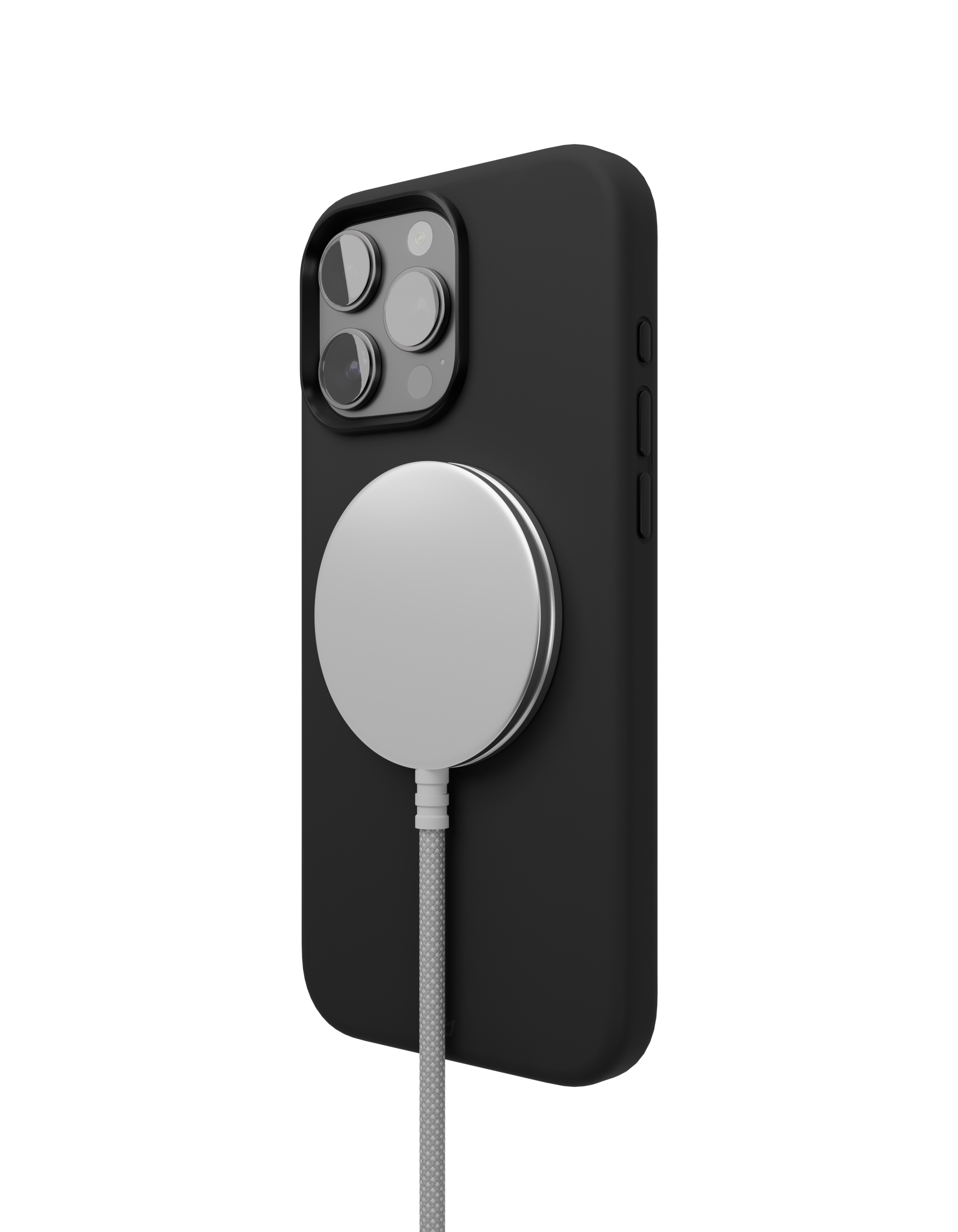 Чехол защитный VLP Aster Pro Case с MagSafe для iPhone 16 Pro Max, черный