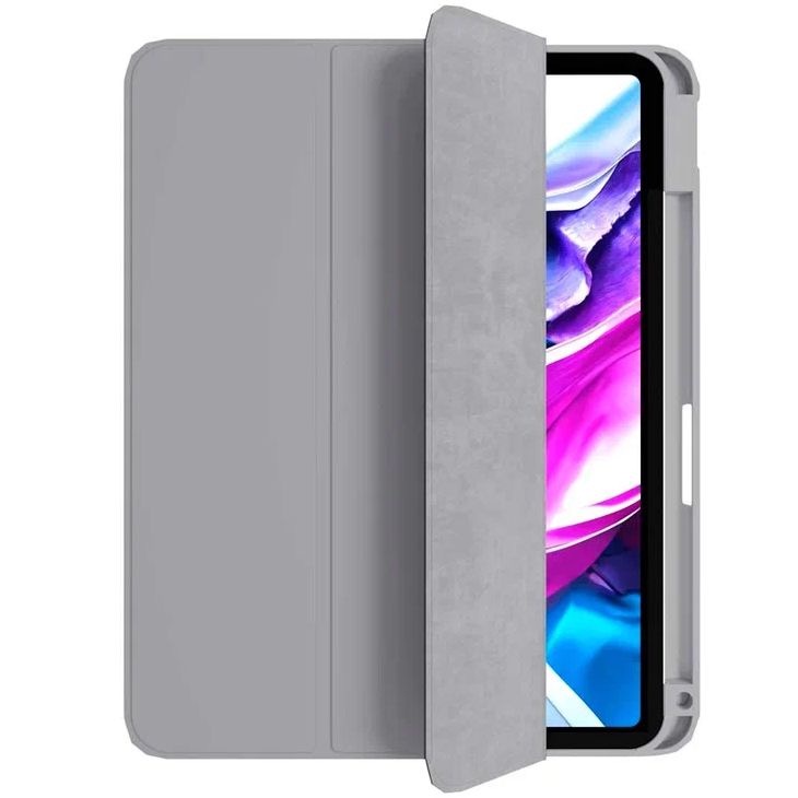 Защитный чехол VLP Split Folio для Apple iPad Air 13 (M2/M3), серый