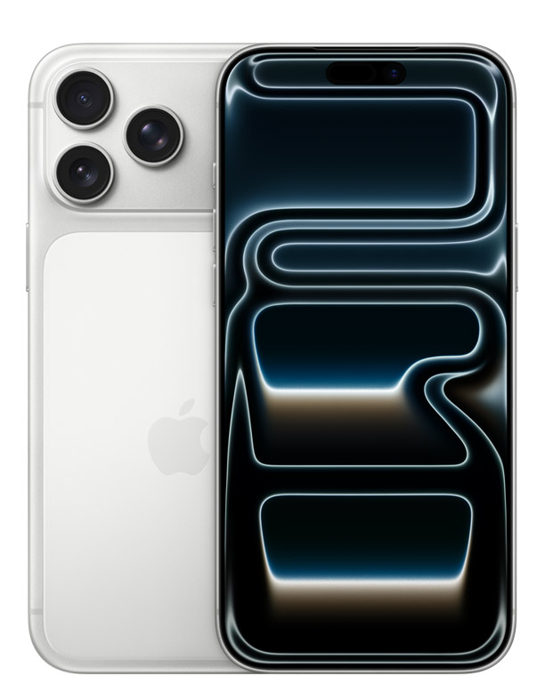 На фото изображено Apple iPhone 17 Pro Max, 256 ГБ, Серебристый