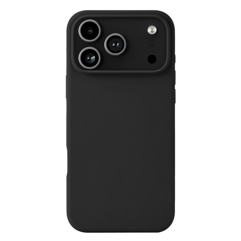 На фото изображено Чехол защитный uBear Touch Mag Case для iPhone 17 Pro Max, MagSafe, черный